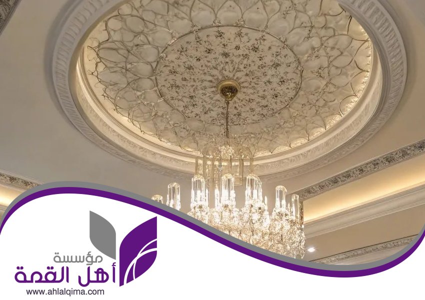 معلم جبس حي الواحة 25 اسقف جبس بورد حديثة